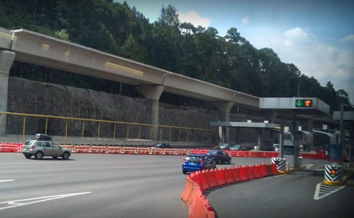 Fotografía de la caseta México-Toluca