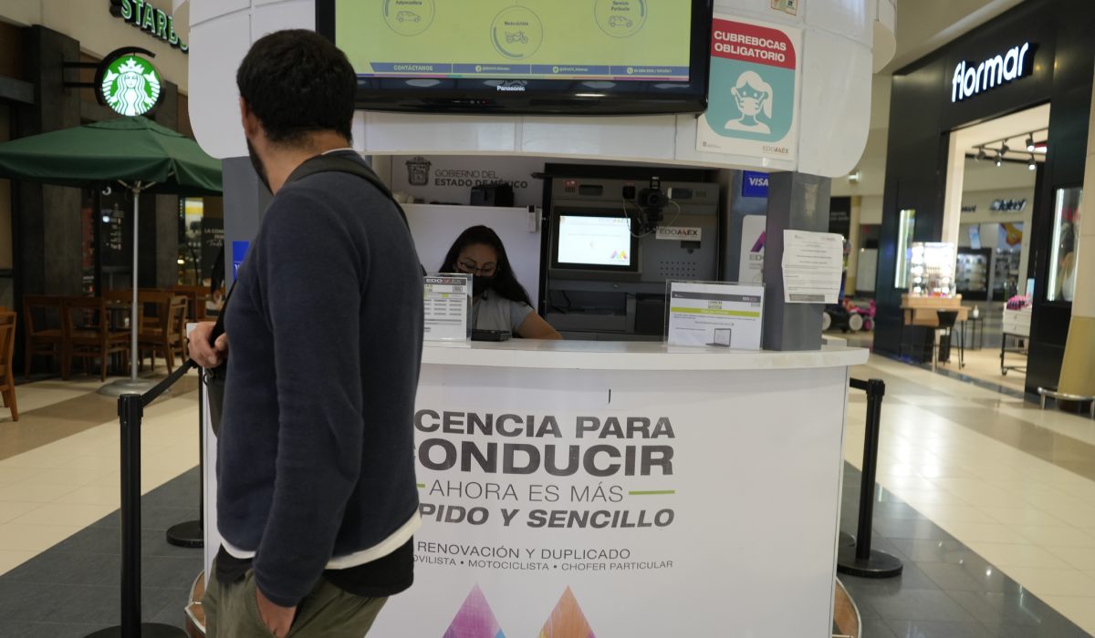 Módulos para renovar la licencia del Estado de México