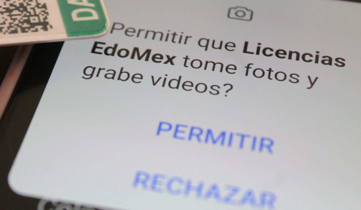 Aplicación para sacar licencias digitales EdoMéx