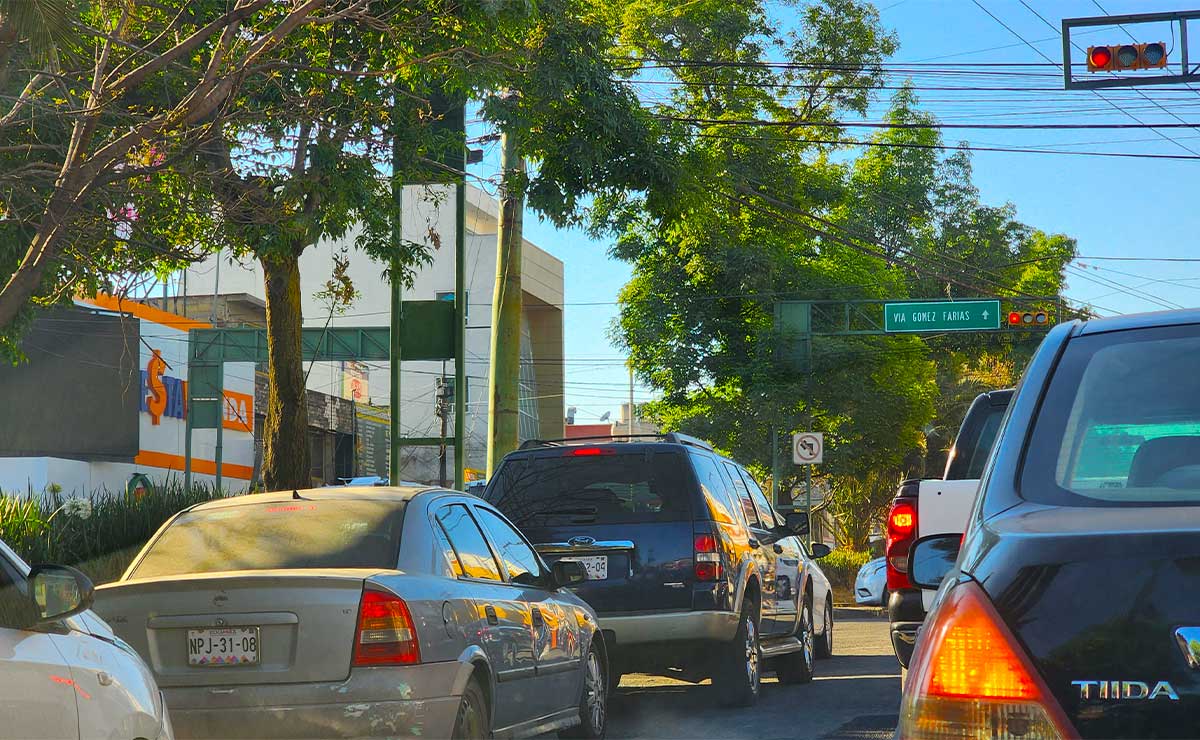 Carros en el centro de toluca