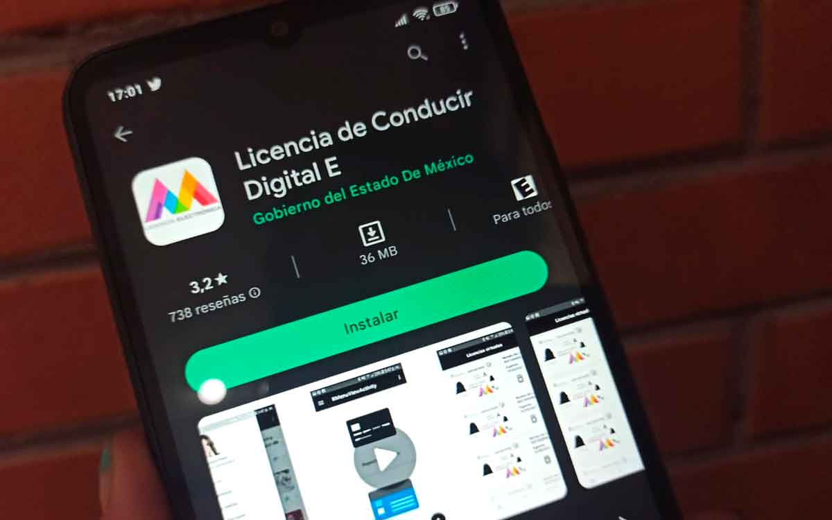 aplicación móvil para sacar la licencia digital de conducir edomex 2023