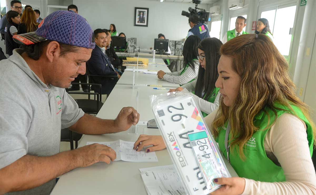 Fecha del reemplacamiento en el edomex 2023