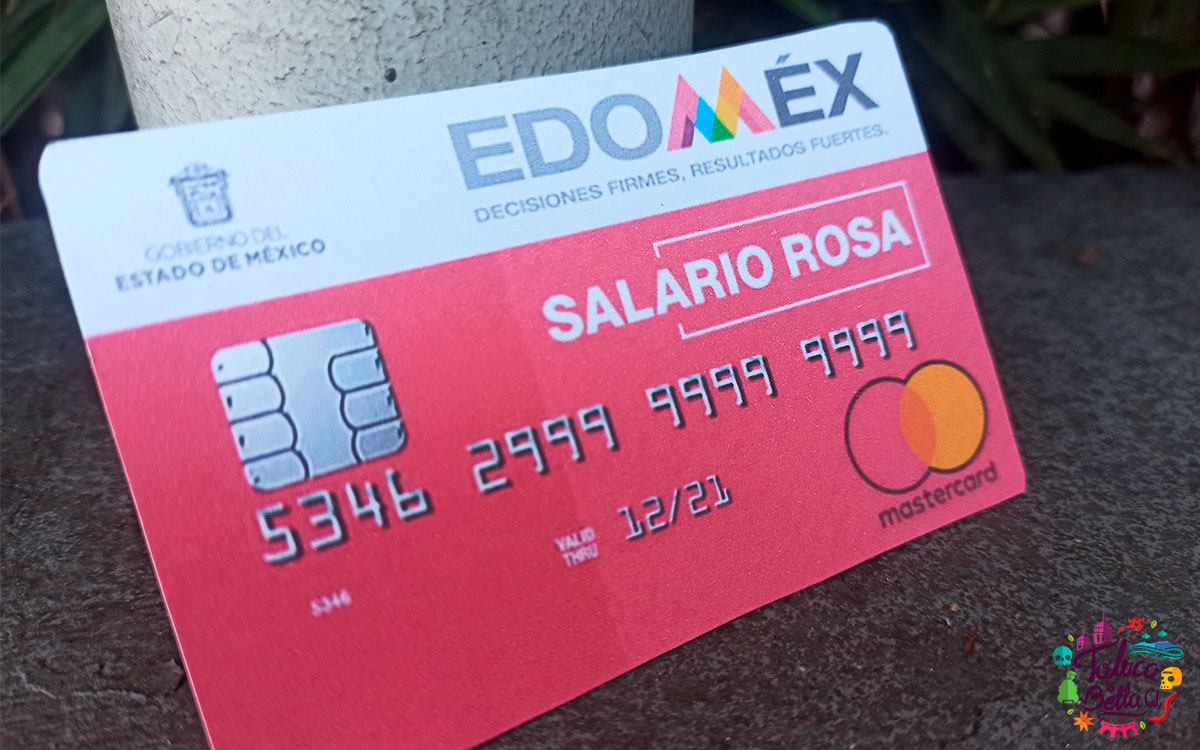 tarjeta rosa del programa salario rosa 2023