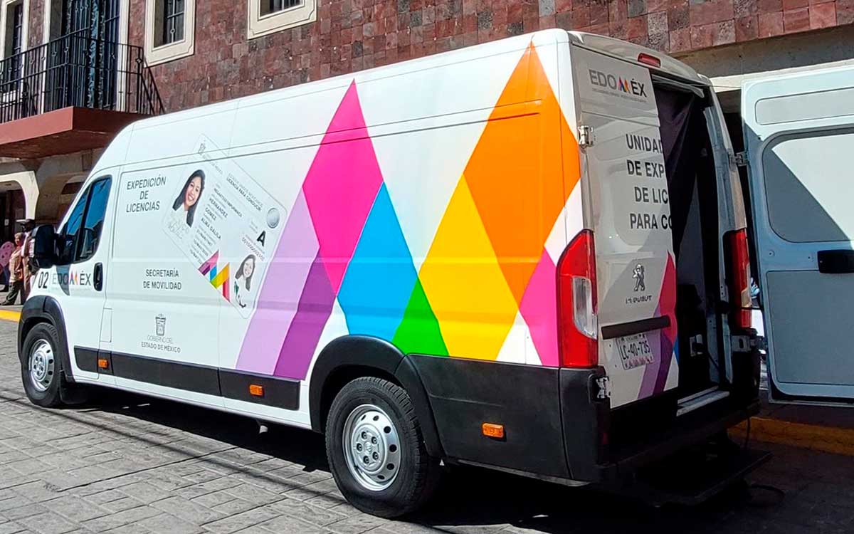 unidad movil de licencia edomex 2023 en toluca