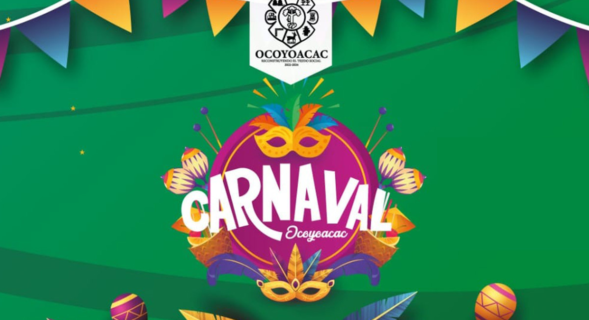 Diseño carnaval de Ocoyoacac 2023