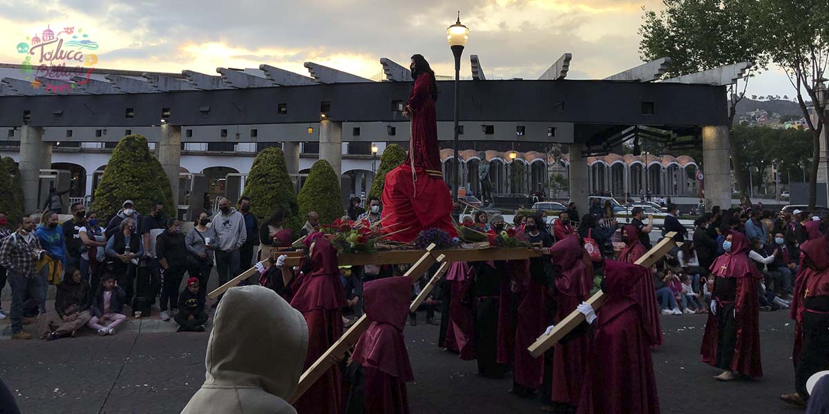 ¿Cuál será la ruta de la Procesión del Silencio Toluca 2023?