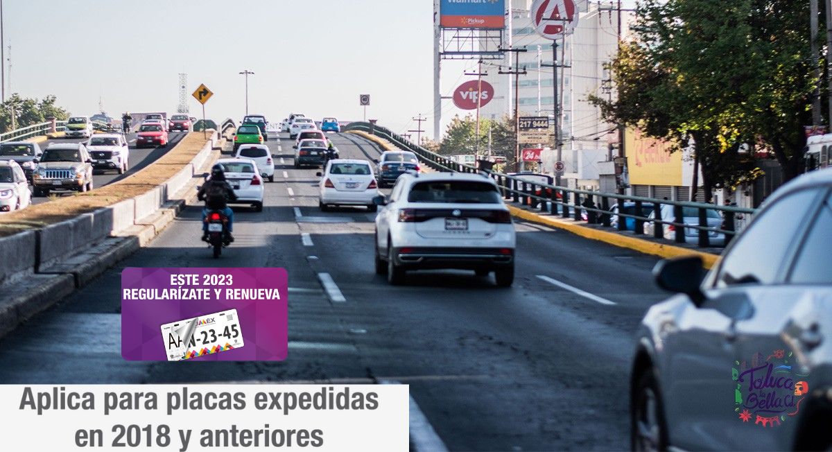 Renovación de placas Edomex 2023