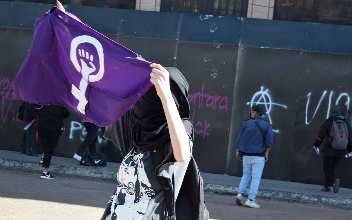 mujer en marcha 8m toluca 2023