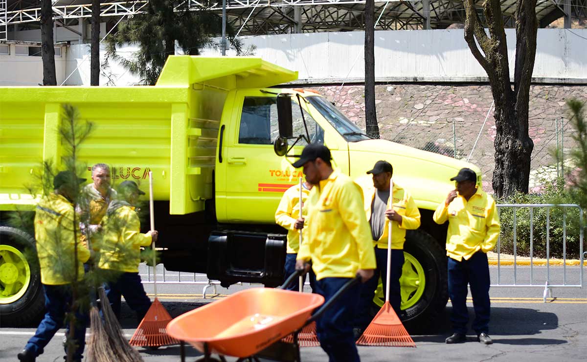 Personal de limpieza de Toluca