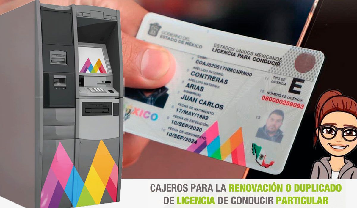 ¿Necesitas tu licencia de conducir Edoméx 2023? Checa la ubicación de los cajeros para tramitar tu licencia Edoméx 2023, ¡rápido y sencillo!