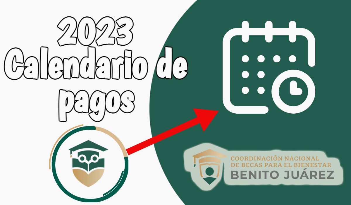 Composición calendario de pagos Beca Bento Juárez 2023