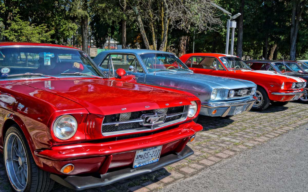 autos de la Expo Mustang Toluca 2023