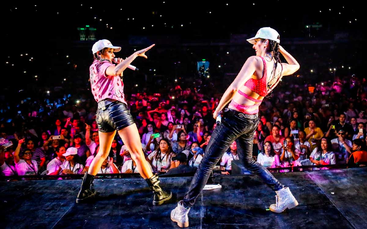 hermanas en presentacion y concierto d eha ash toluca 2023