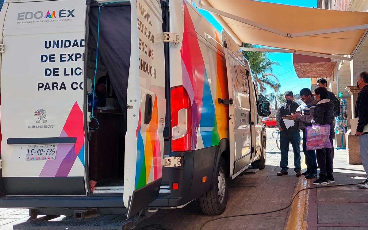 unidad movil licencia edomex 2023 en toluca