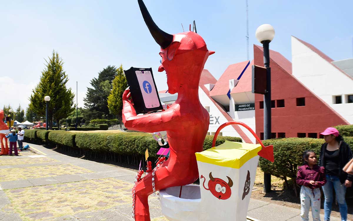 diablo de la expo judas toluca 2023