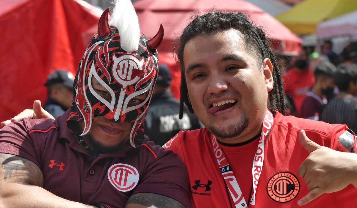 Afición Toluca FC previo a un encuentro