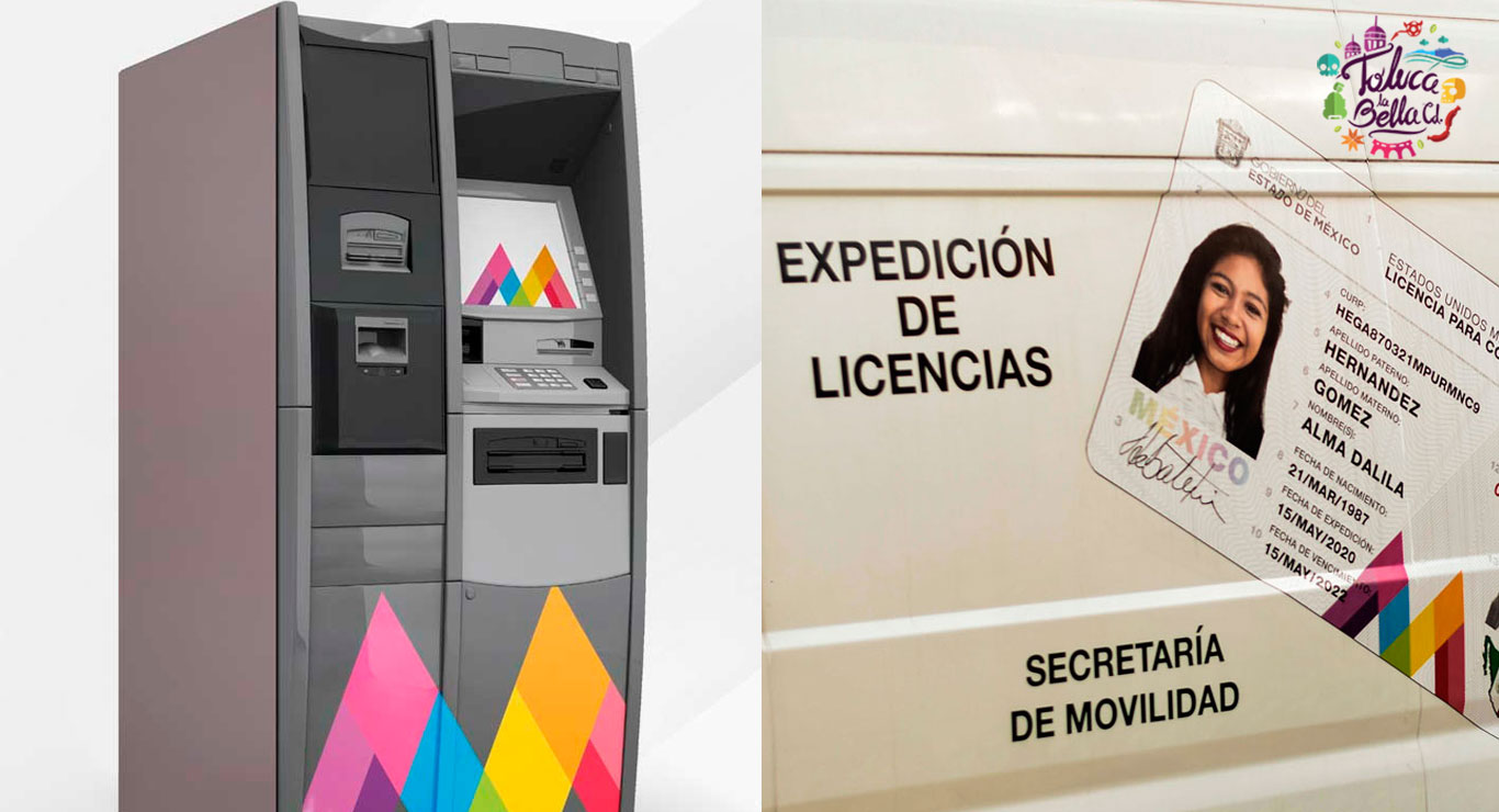 Cajeros para tramitar la licencia de conducir en el Edomex