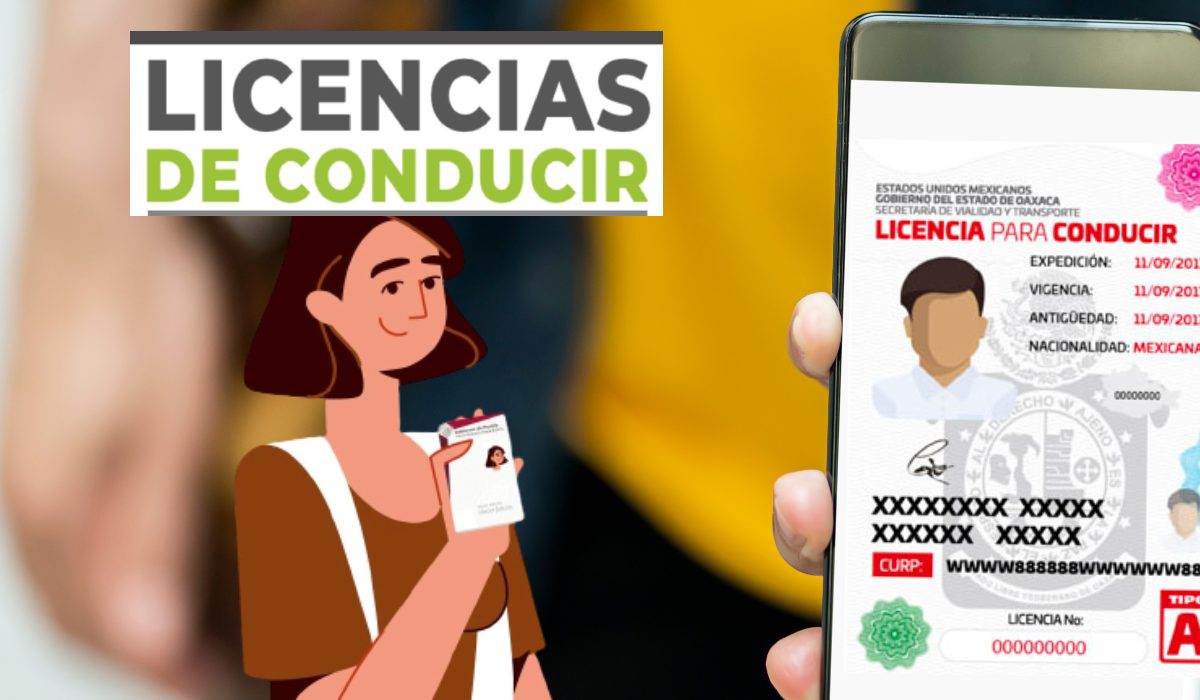 licencia de conducir permanente ejemplos