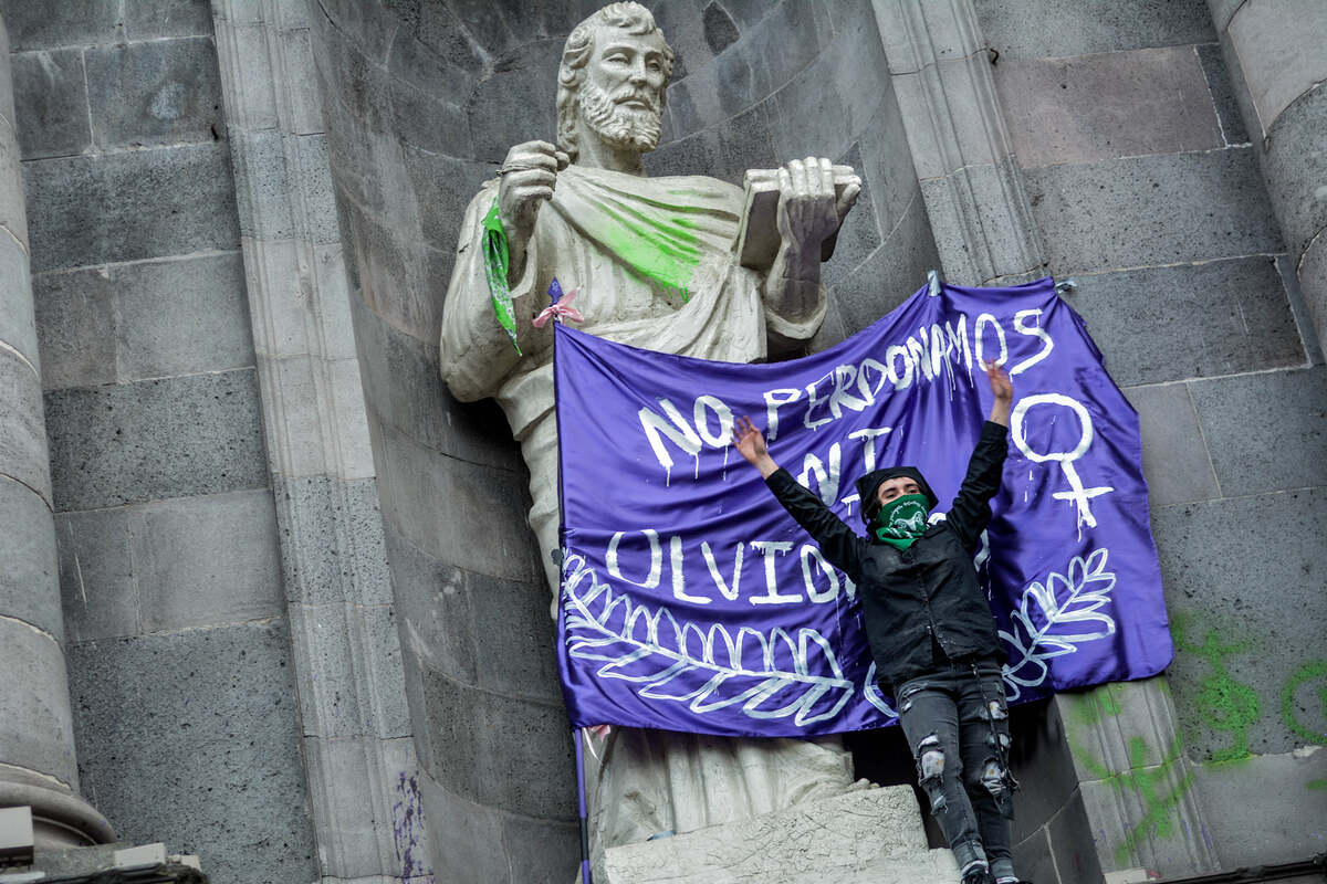 imagen de la marcha 8m