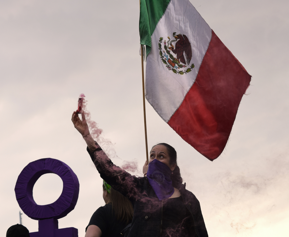 imagen de marcha del 8m