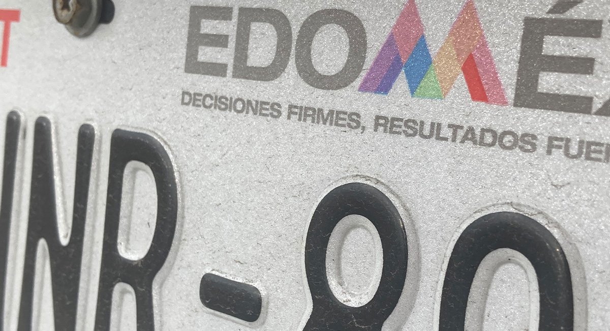 Renovación de placas del Edomex