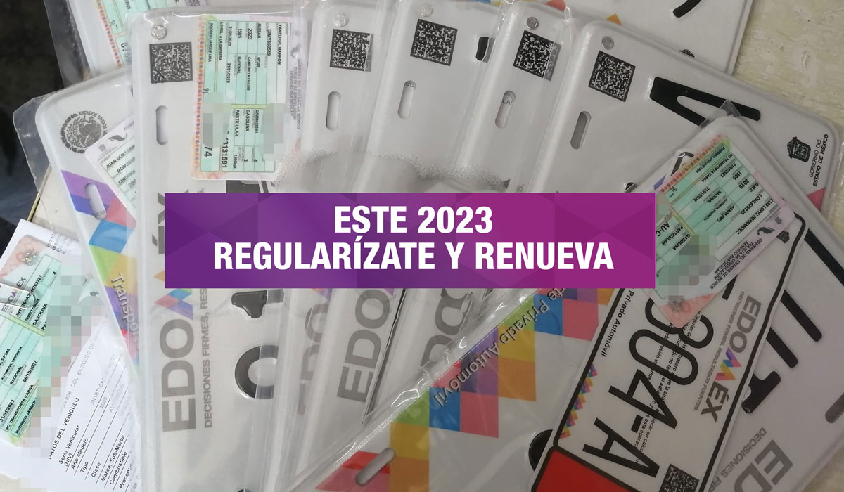 ¿Te toca hacer el reemplacamiento Edoméx 2023?, checa cuándo es el último día para hacerlo y puedas obtener el 50 por ciento de descuento.