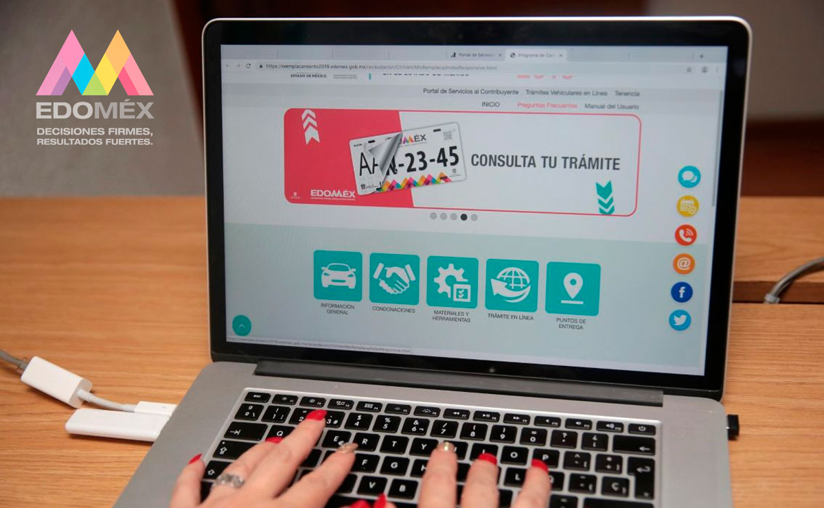 Requisitos para solicitar el cambio de placas a domicilio en Edomex
