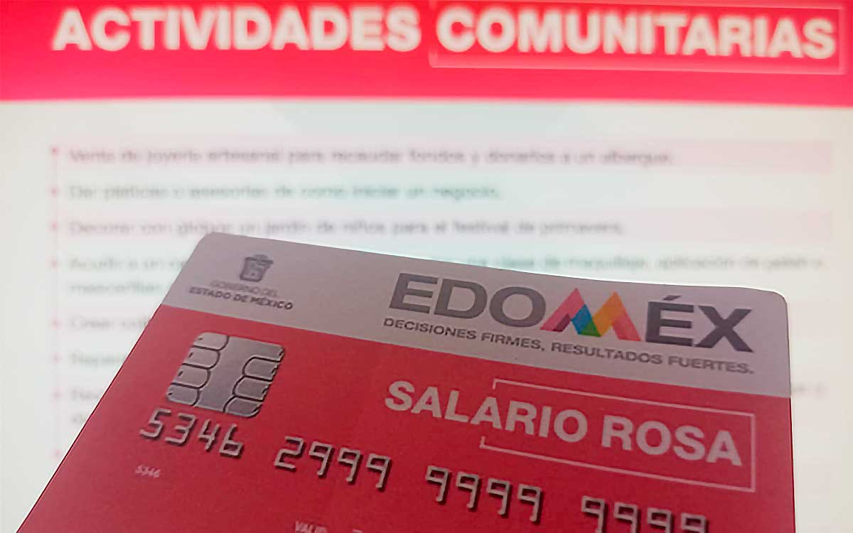 pagina actividades comunitarias salario rosa 2023