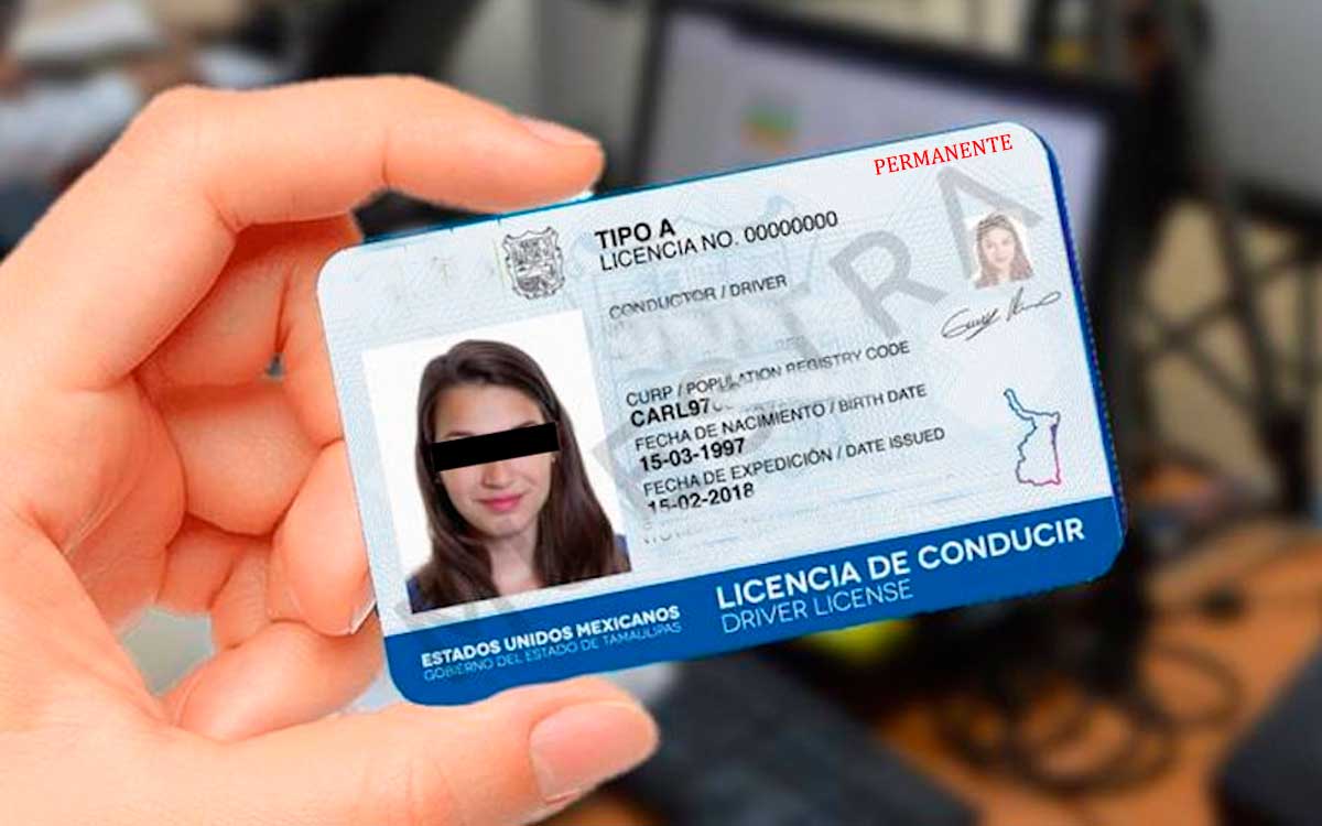 licencia de conducir permanente 2023 donde la saco