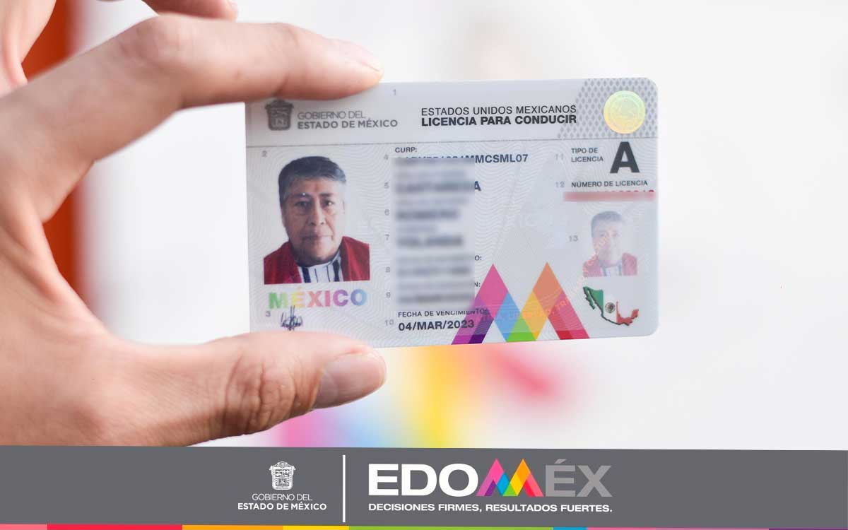 licencia de conducir del estado de mexico 2023