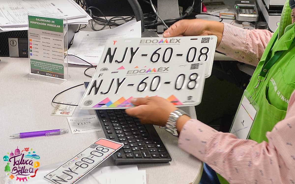 entrega de placas por reemplacamiento edomex 2023