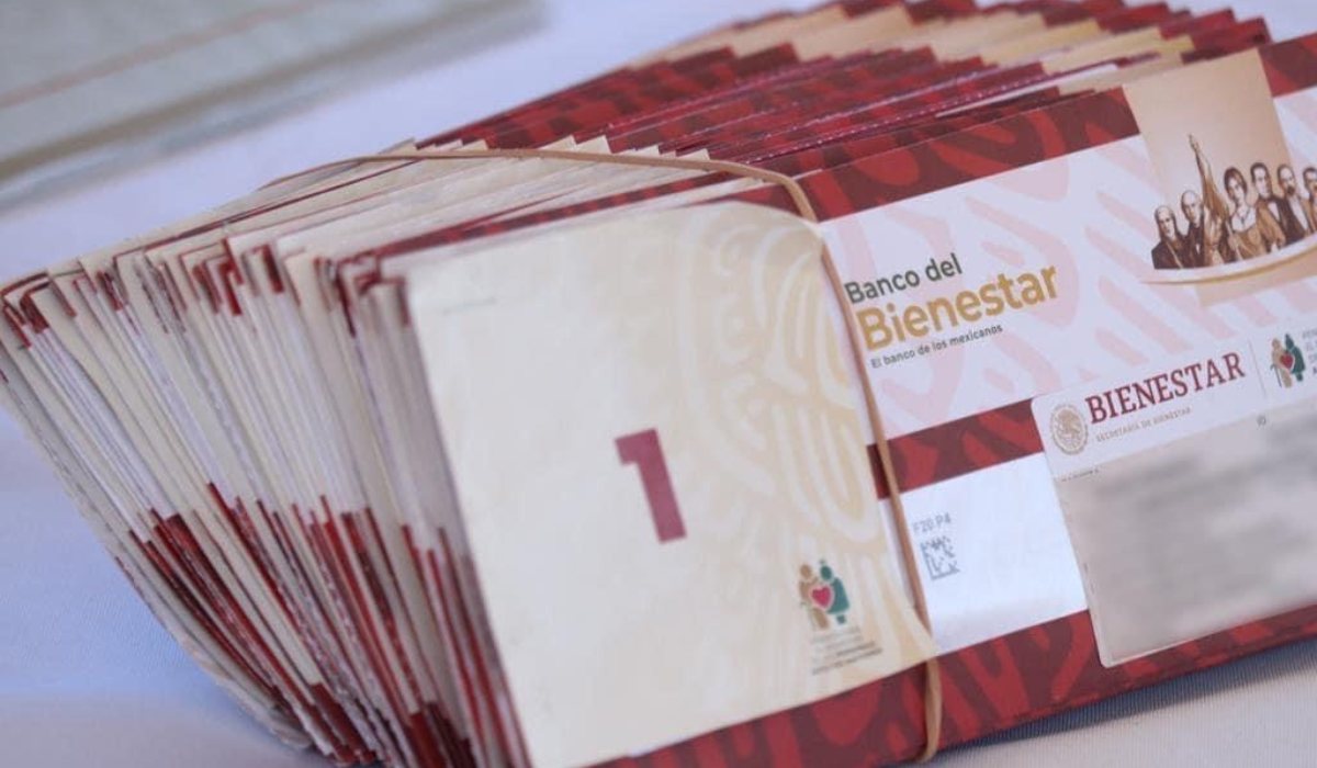 Tarjetas que se entregan para el pago Pensión del Bienestar 2023