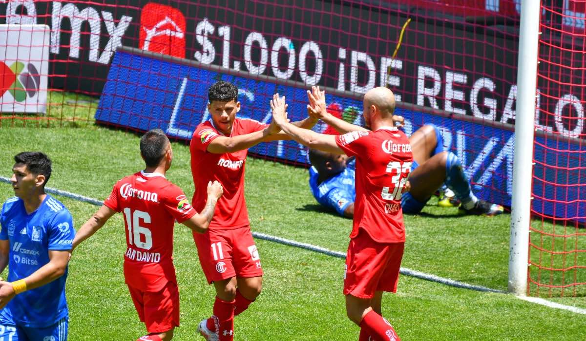 Gol de Toluca FC contra Tigres