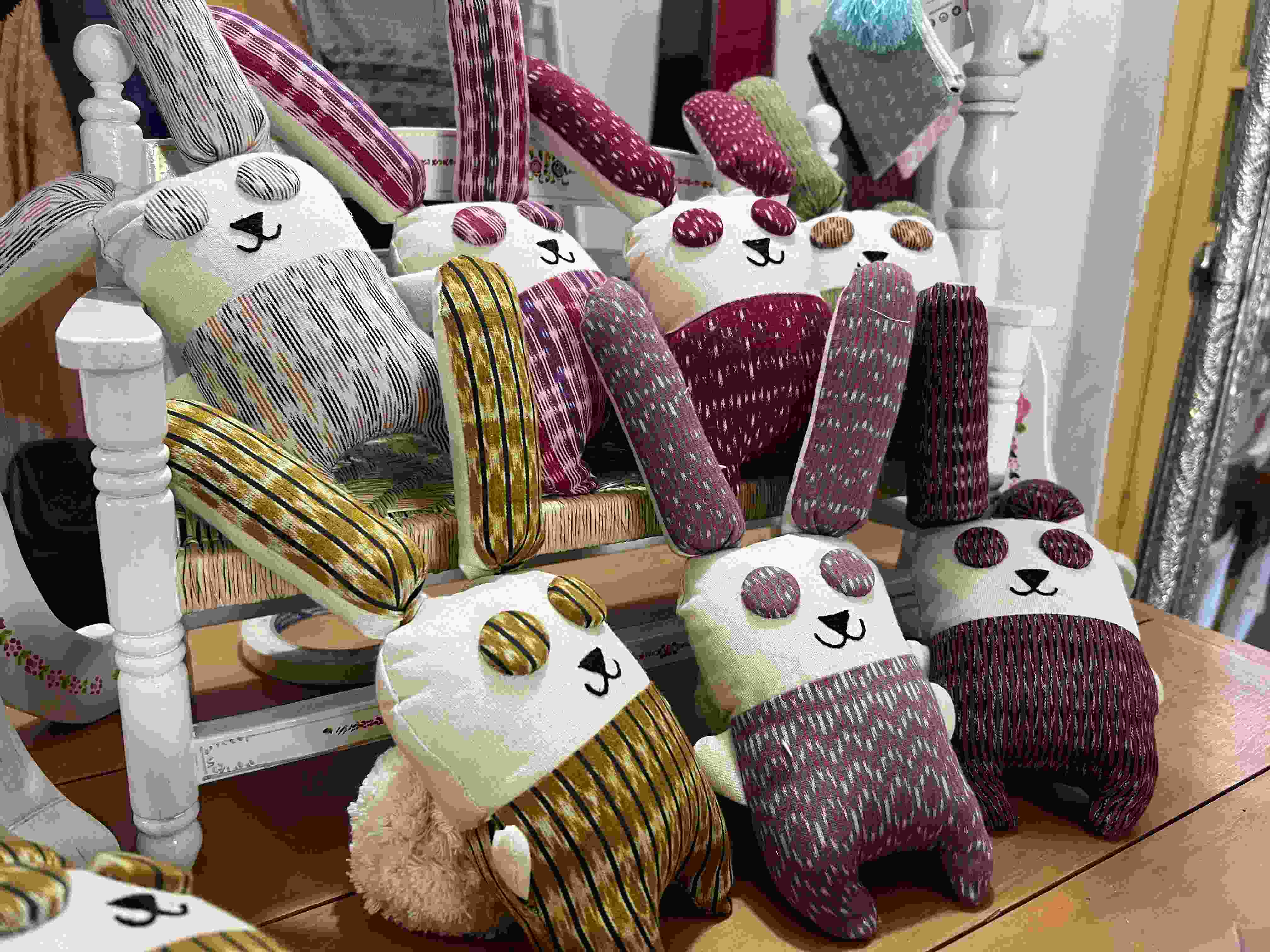 Peluches de rebozo de La Reboceria.