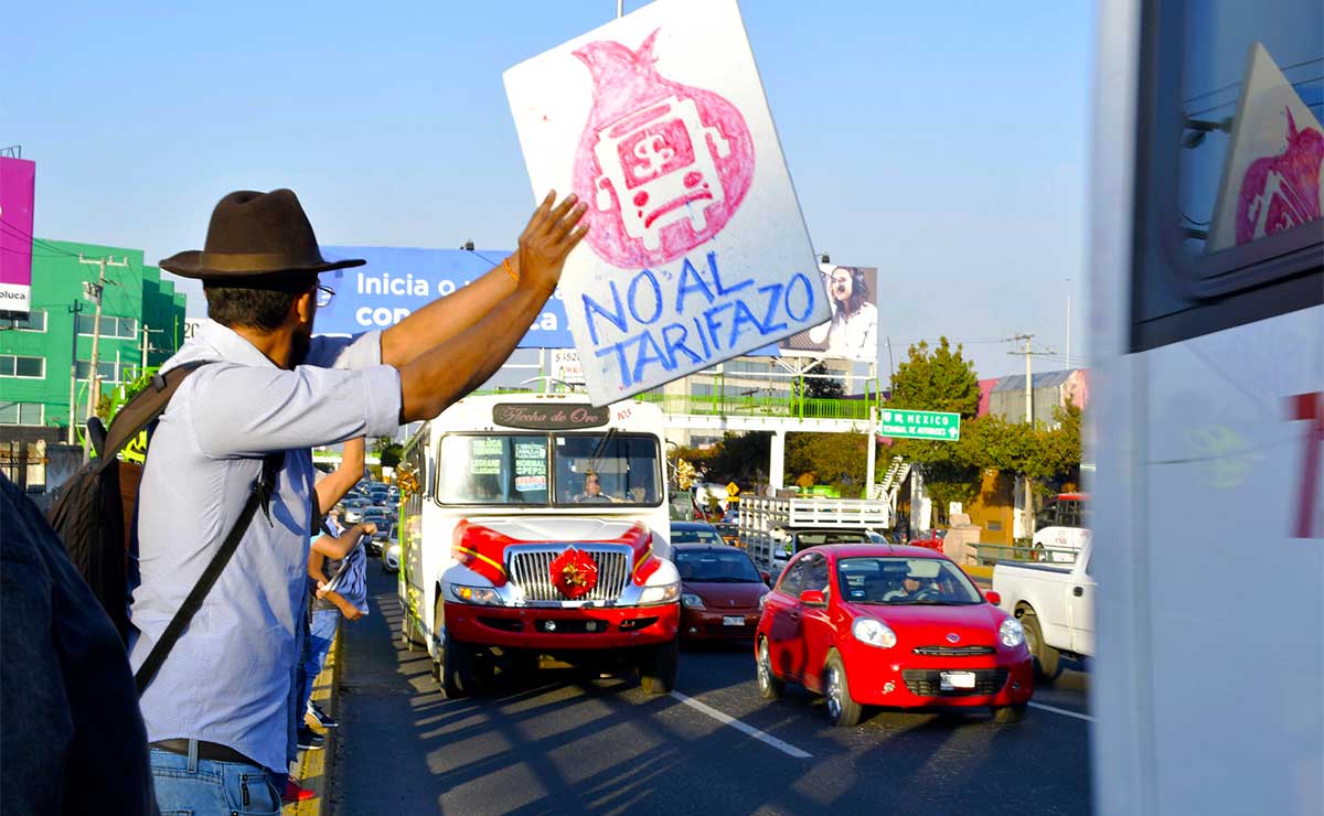 Tarifazo en Edomex