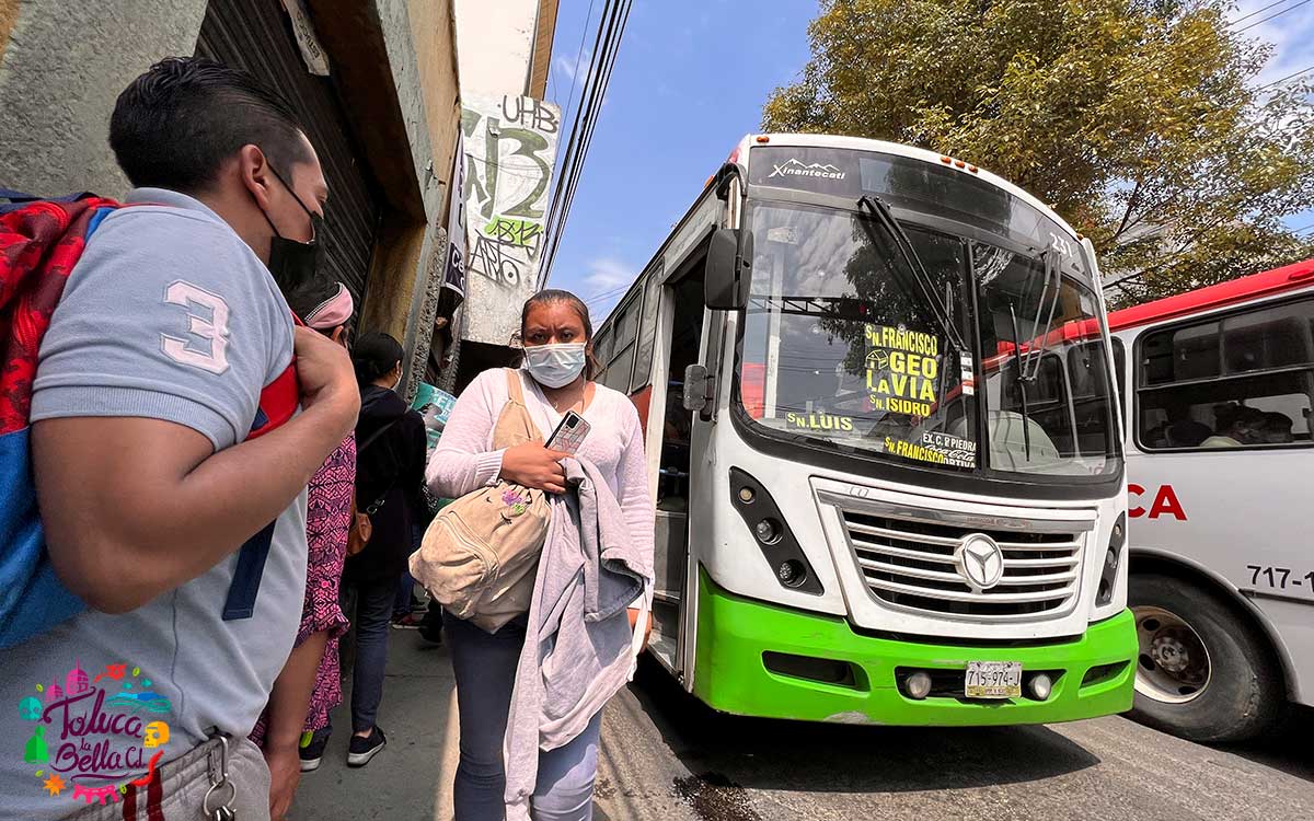 quitaran transporte publico en toluca por dias santos y vacaciones de semana santa toluca 2023