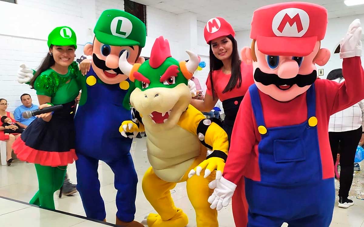 gran show de super mario bros en toluca