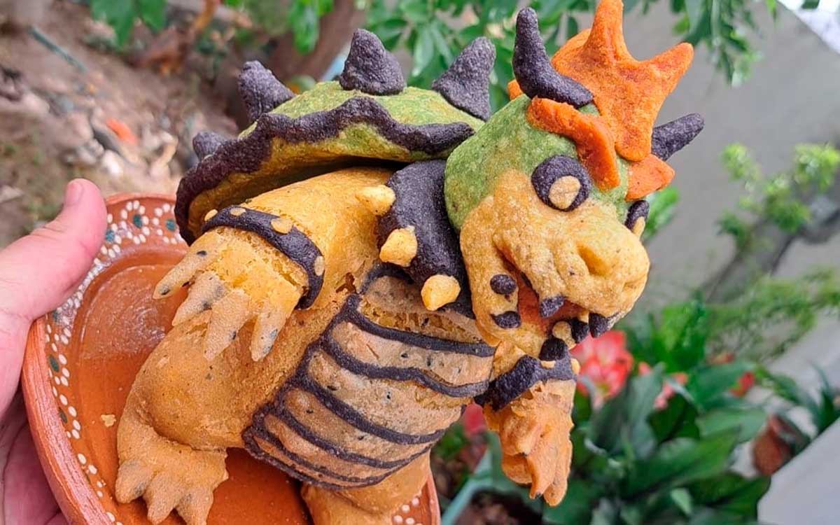 ftoto oficial de la dino bowser quesadilla en saltillo