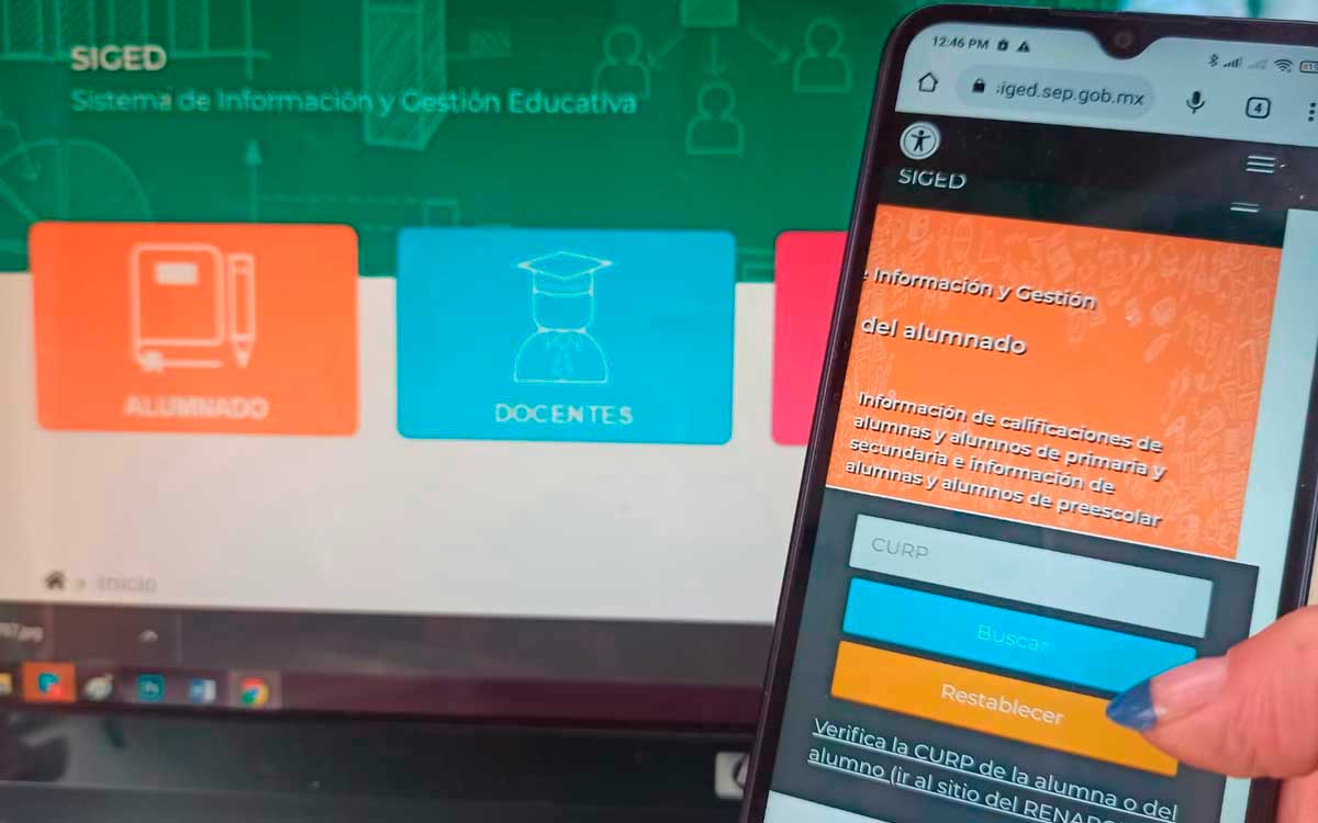 plataforma digital para checar boleta calificaciones sep 2023