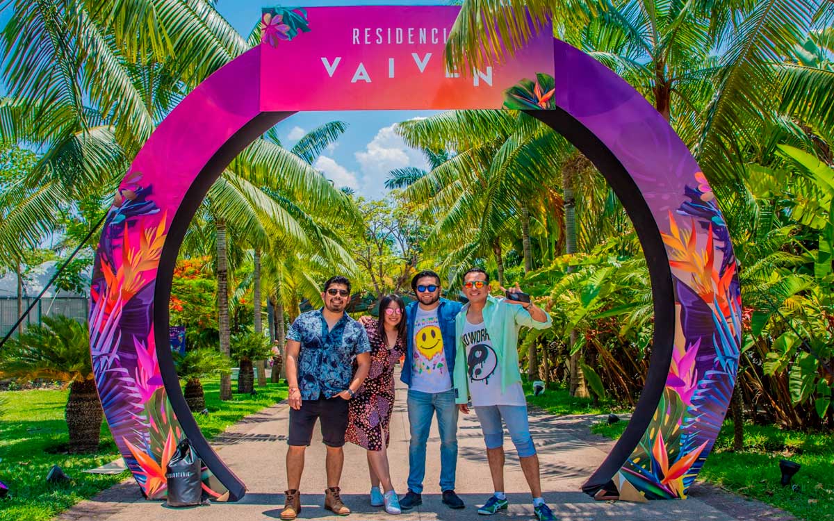 entrada al festival vaiven 2023 en morelos