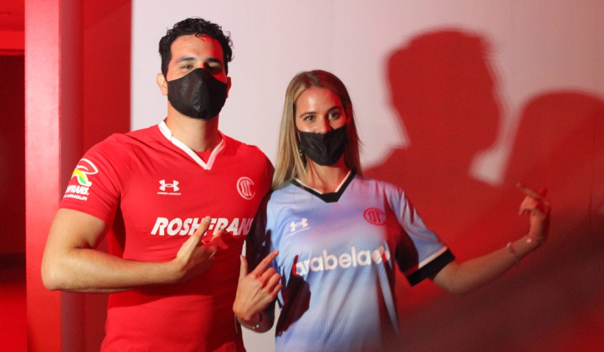 Presentación oficial del jersey Toluca FC 2023