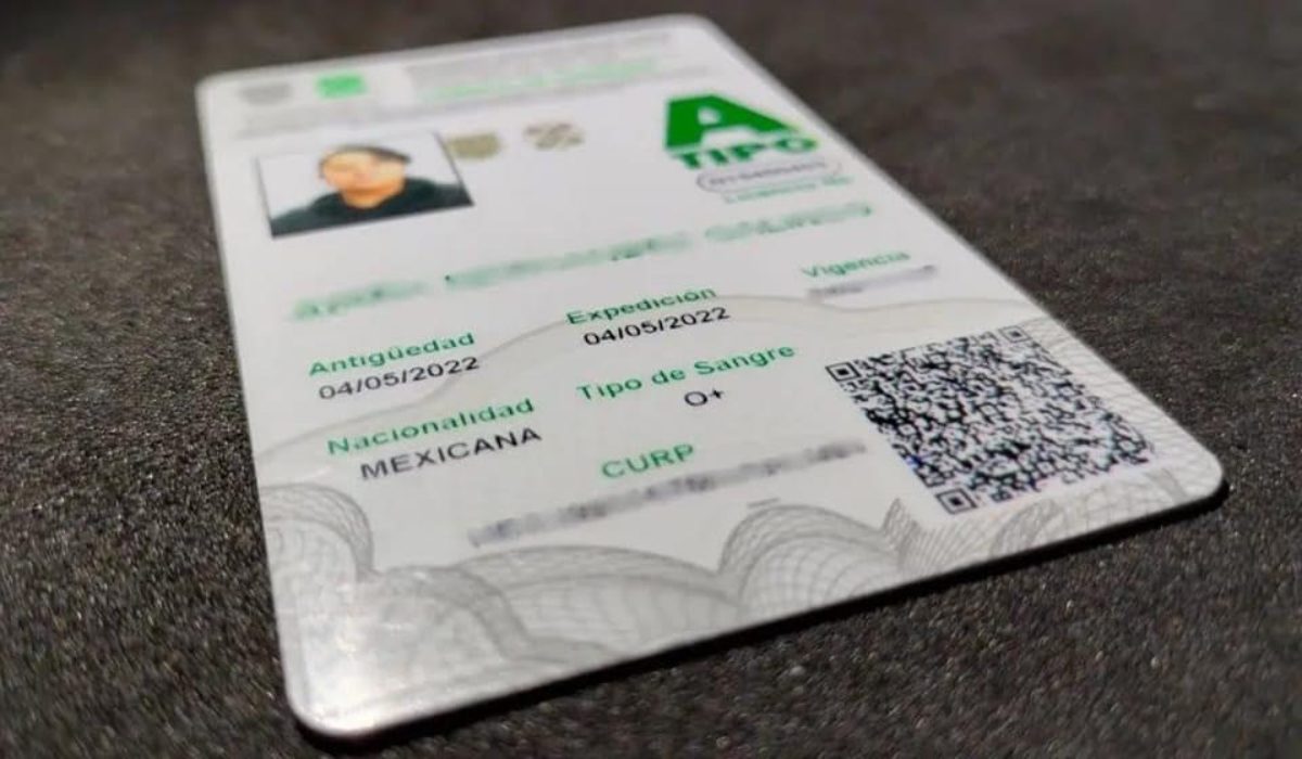 Ejemplo de licencia permanente CDMX