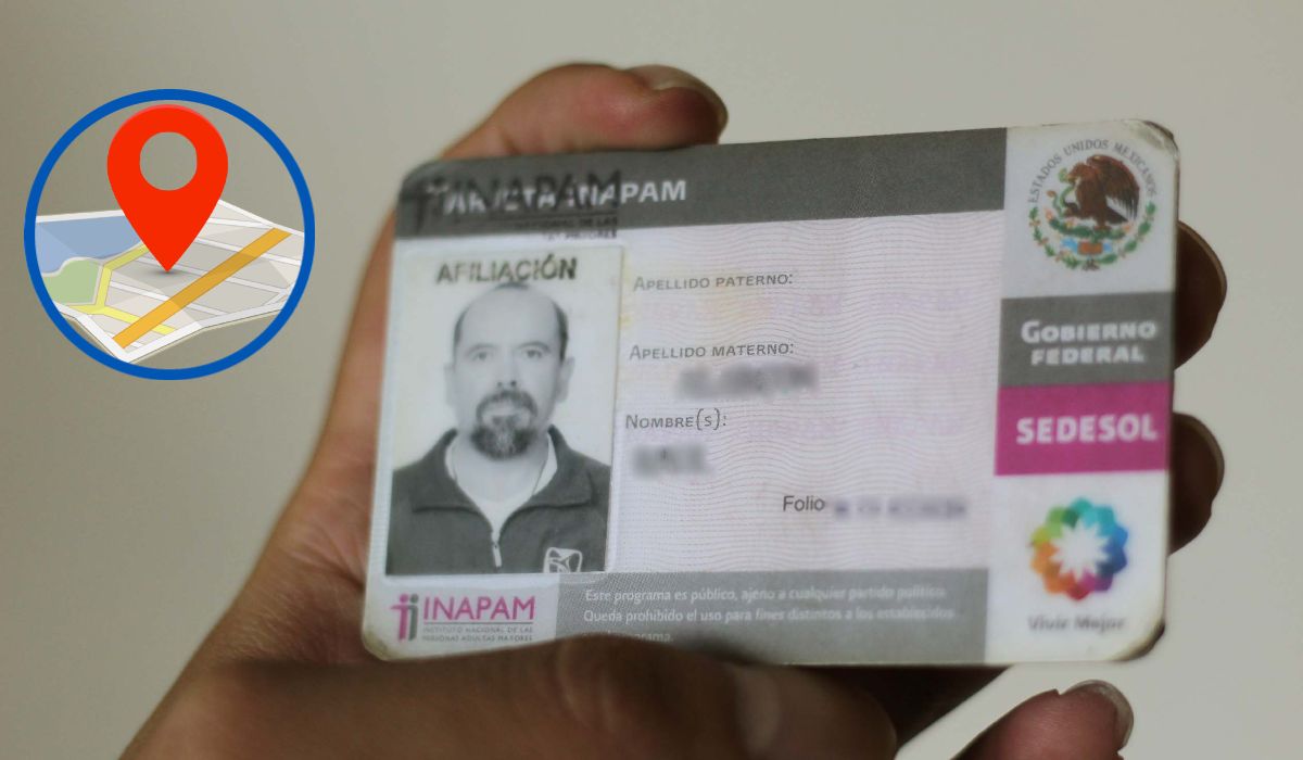 Mapa de módulos para tramitar la tarjeta INAPAM 2023 en Toluca 