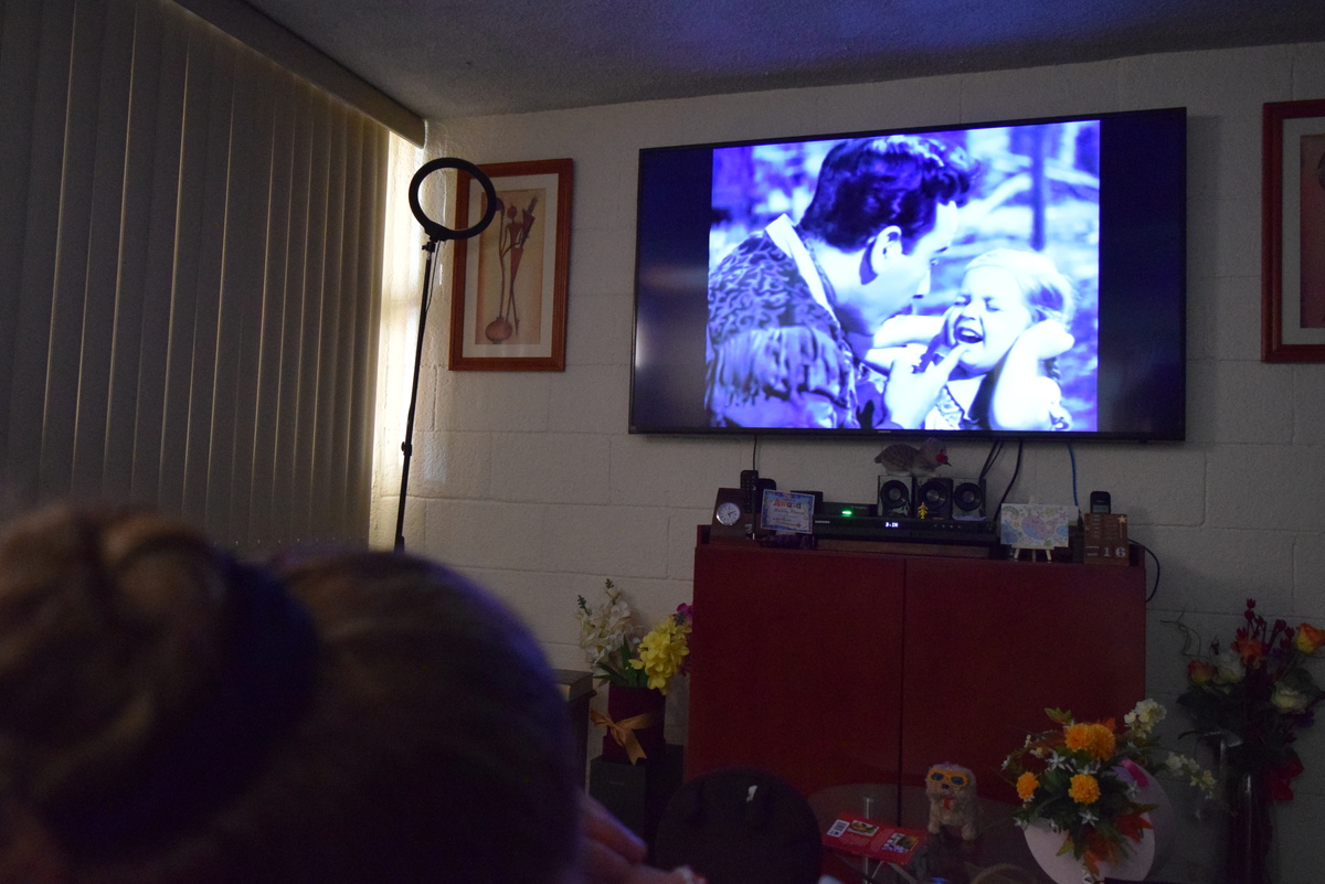 Imagen de pedro infante en televisón