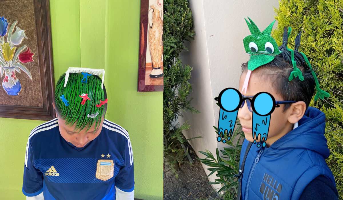 Peinados locos para niños