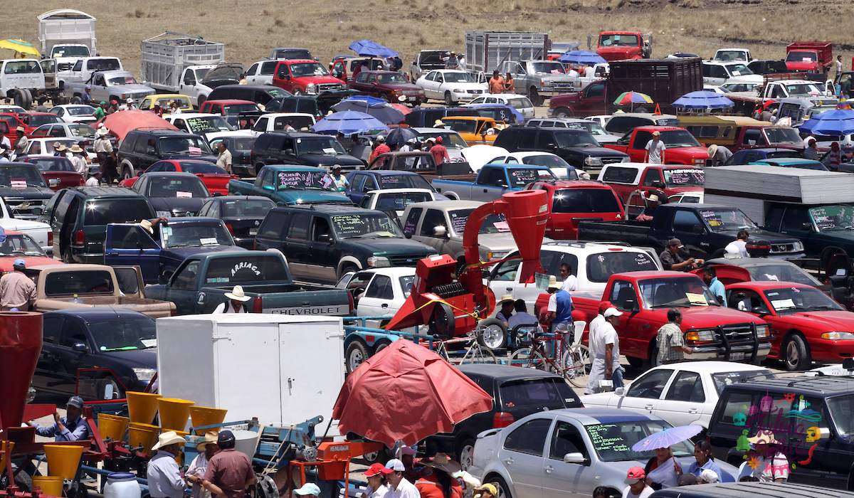 Puente de San Bernabé, mercado de autos