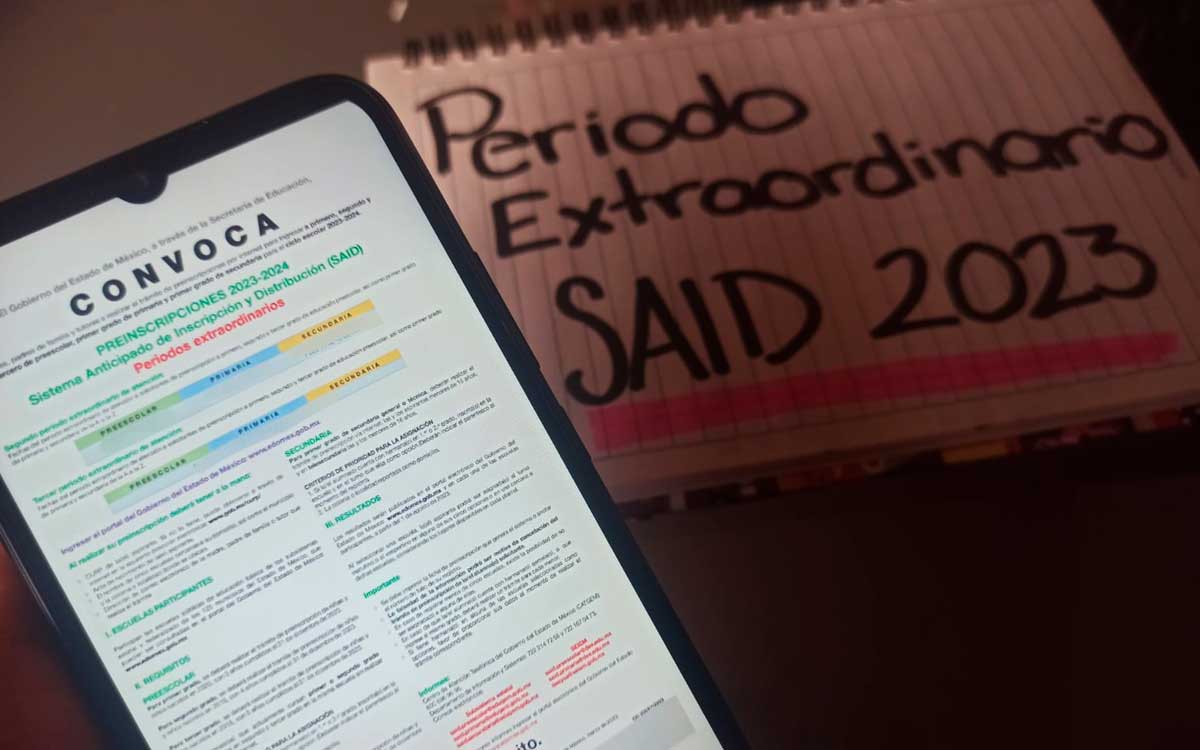 plataforma para checar el segundo periodo extraordinario said 2023 edomex a