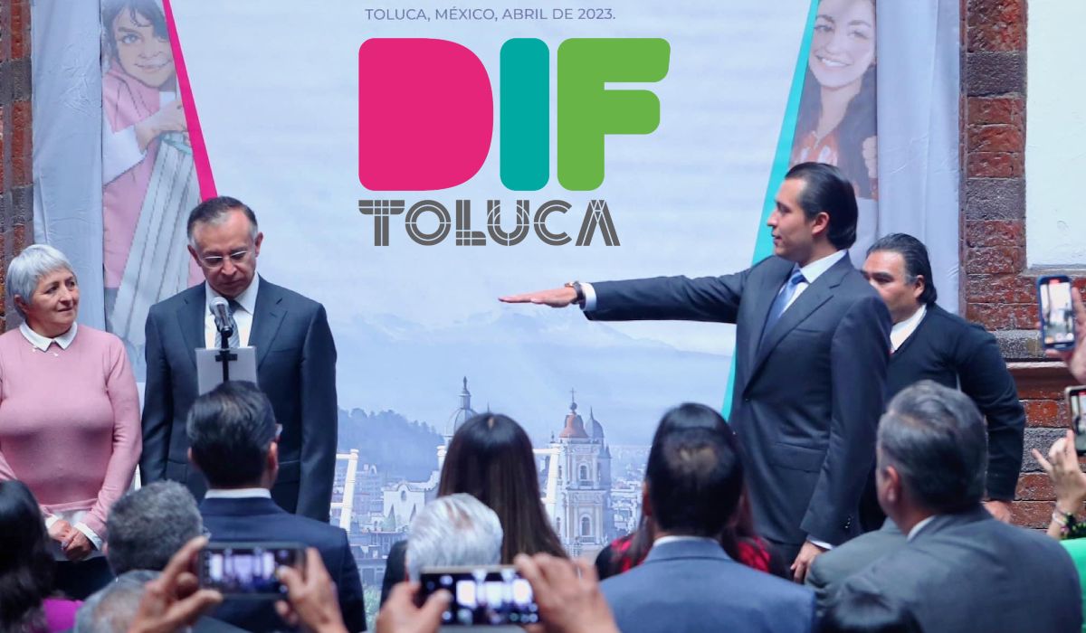 Toma de protesta del presidente del DIF de Toluca 2023