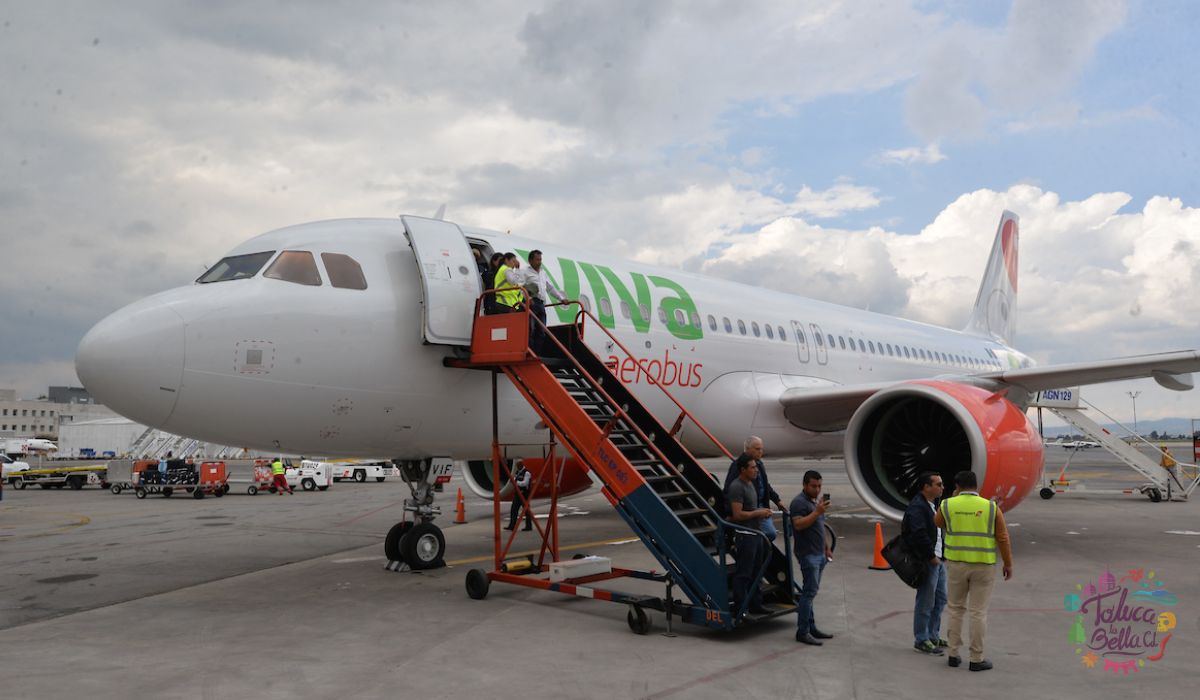 Aviones de viva Aerobús que ofrecen vuelos desde $25 pesos