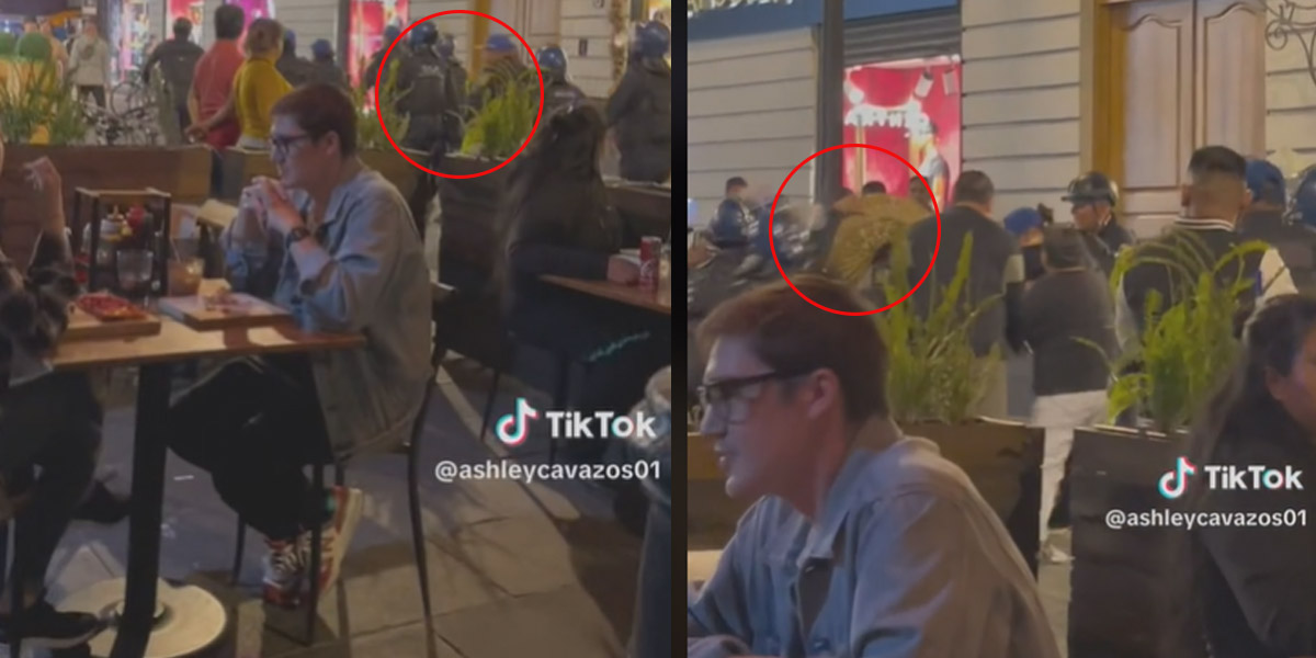 Policías de la CDMX son suspendidos por tirar canasta de churros a vendedora